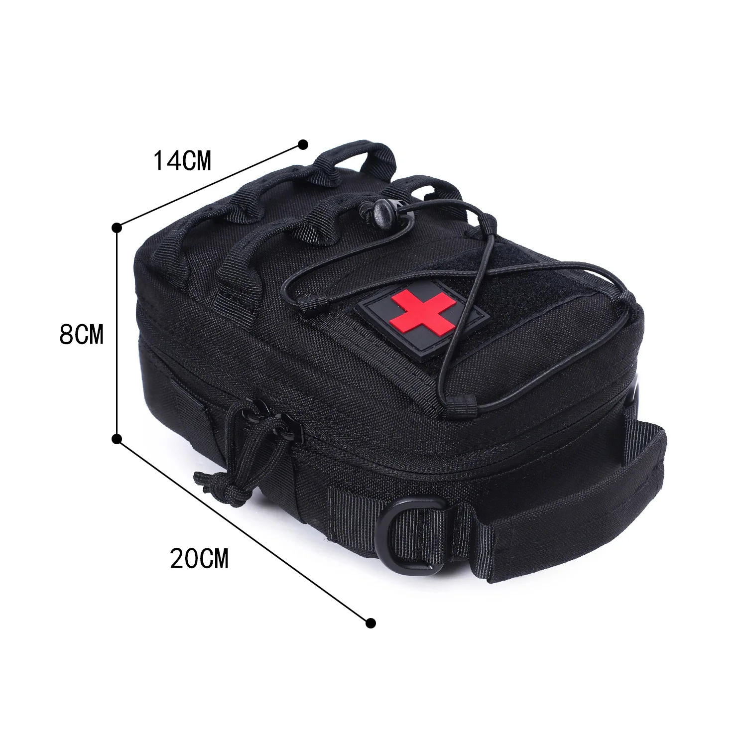 Bolsa táctica Molle EDC para primeros auxilios y cintura utilitaria - imagen 5