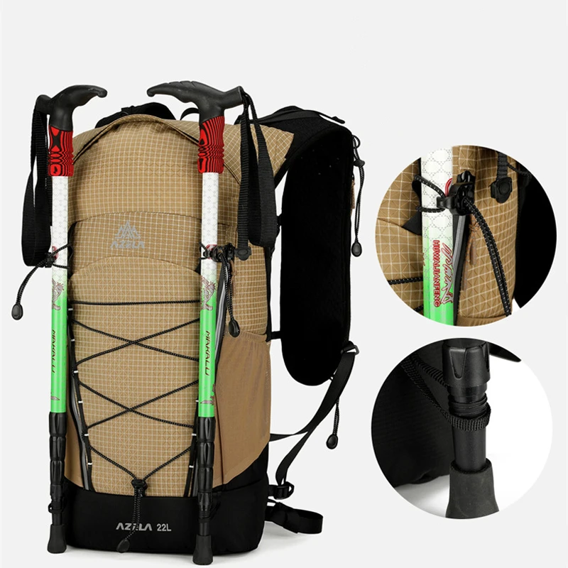 Mochila de senderismo unisex transpirable para montaña y viajes - imagen 5