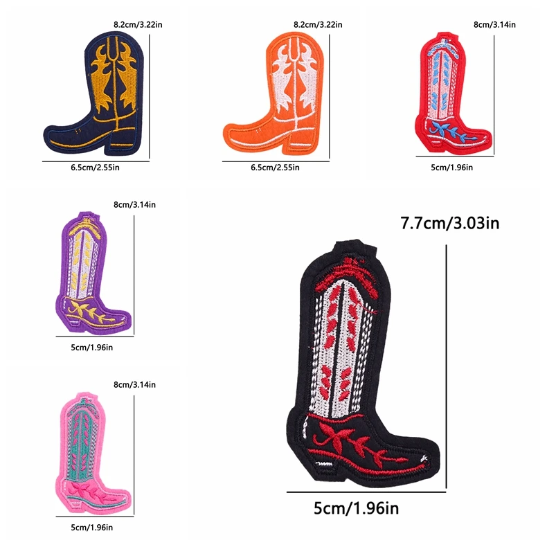 Parche western termoadhesivo bordado para coser o planchar - imagen 4