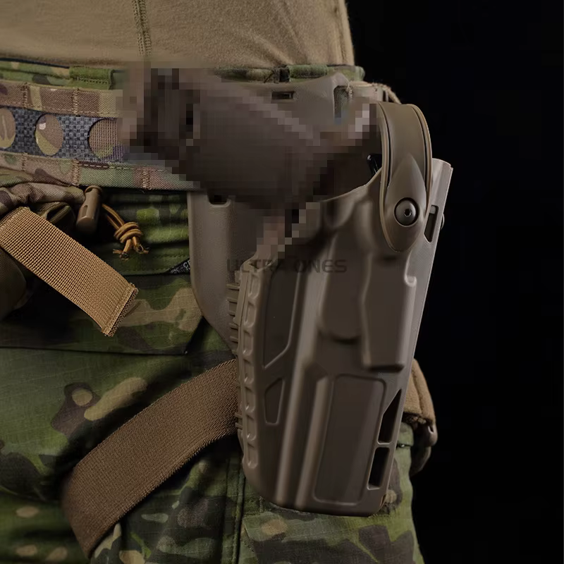 MK-17 funda P320 M17 táctica mano derecha liberación rápida cintura - imagen 5