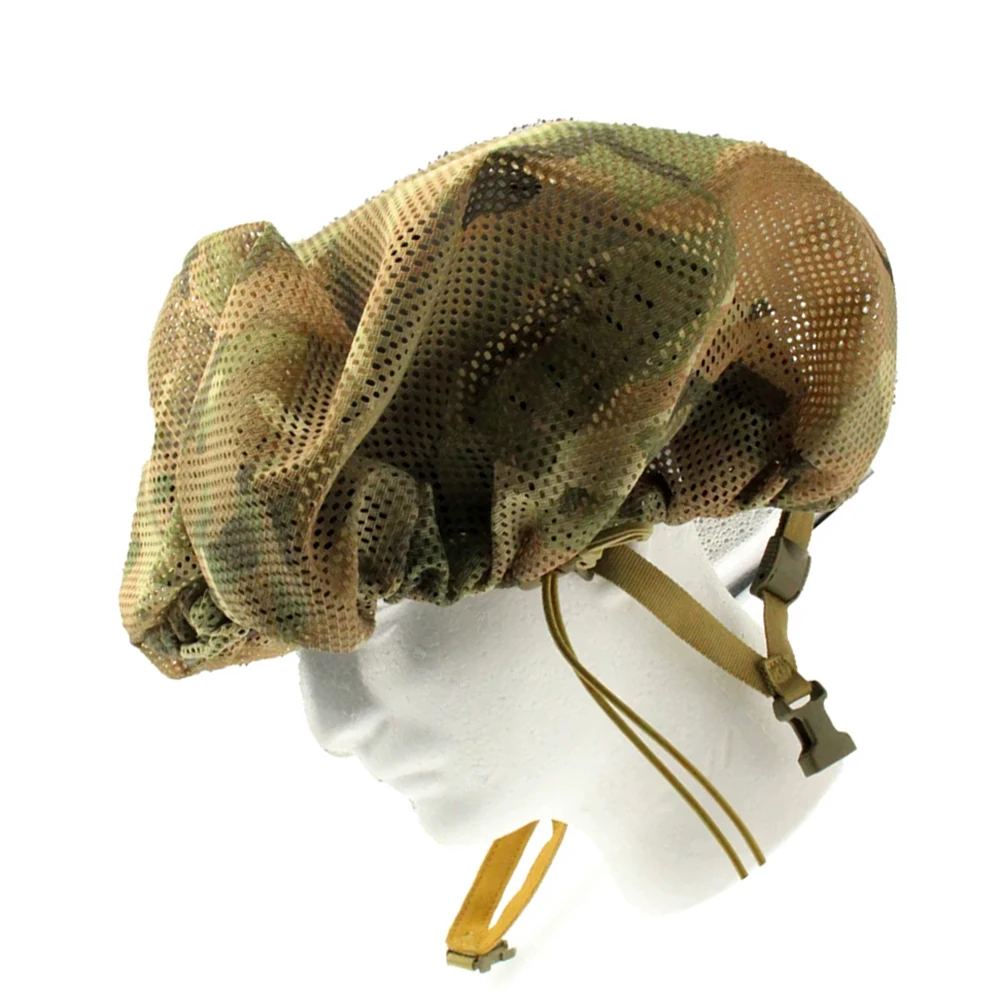 Mitznefet funda casco táctico de tela diseño hongo multicolor
