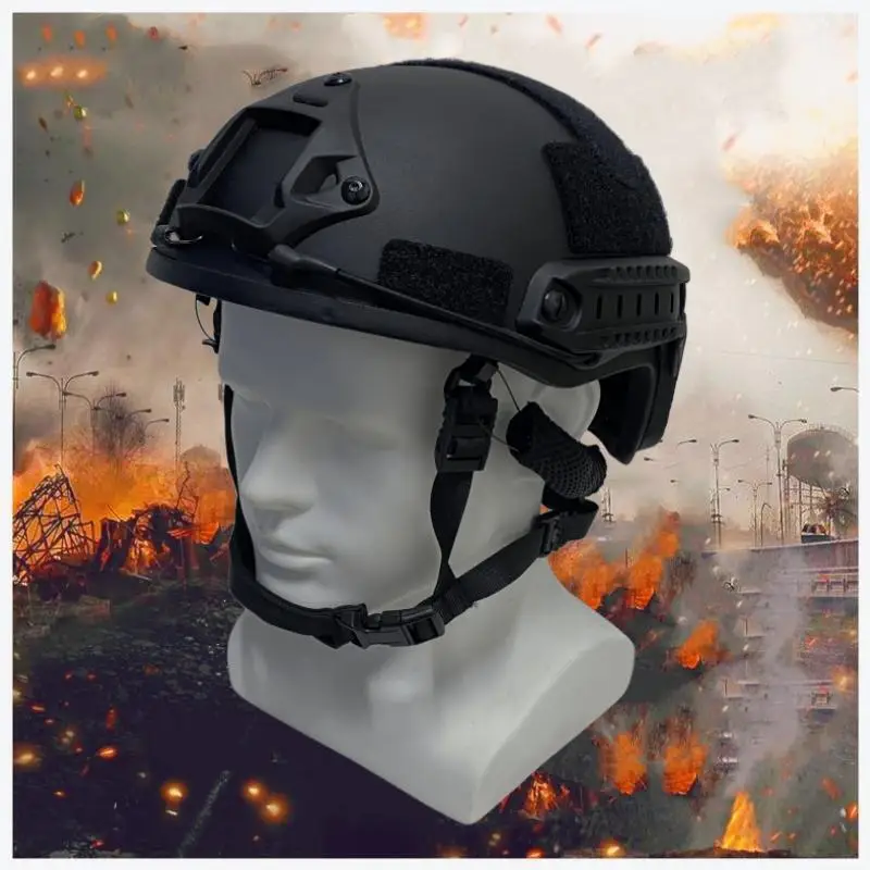 Wendy's Casco táctico balístico ACH corte alto NIJ IIIA Kevlar - imagen 3
