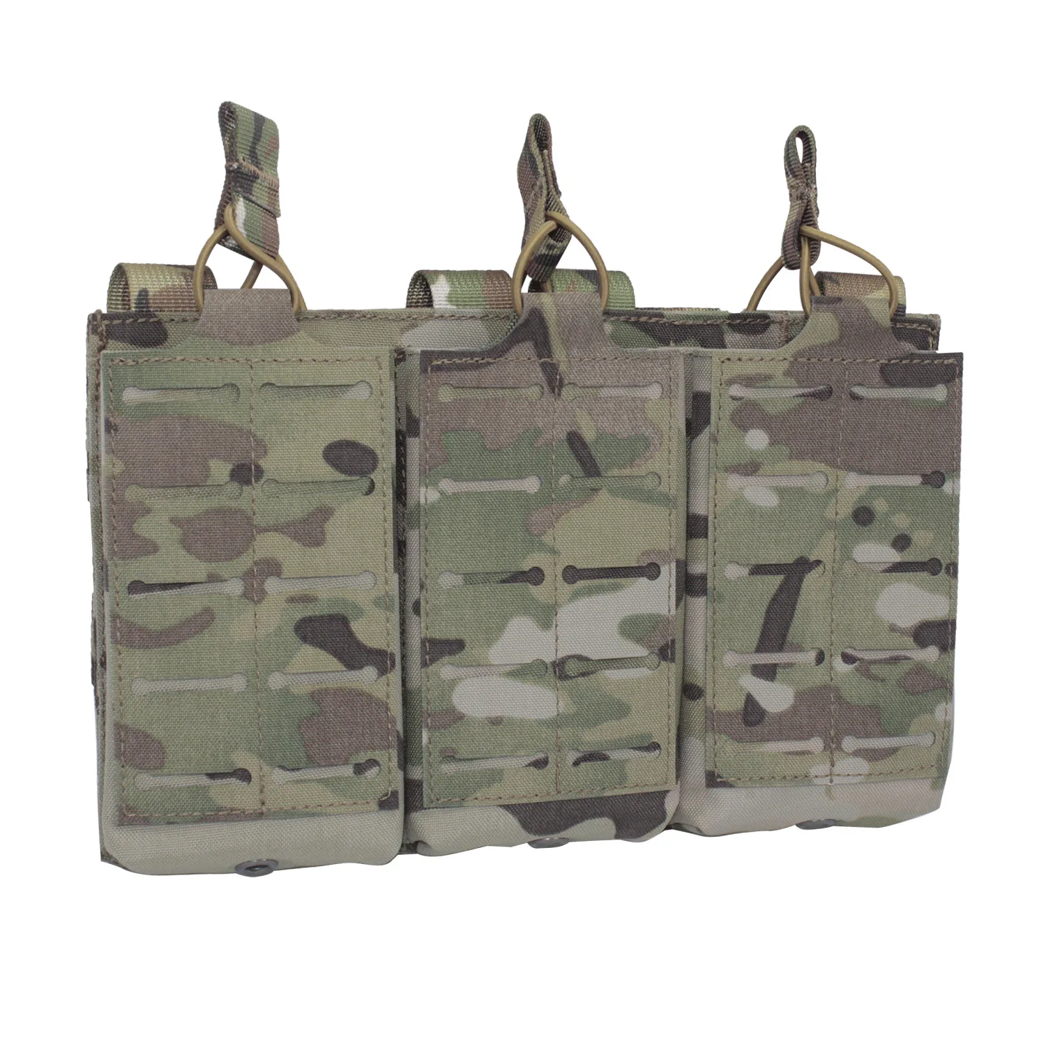 Bolsas portacargadores MOLLE Triple Mags para chaleco portaplacas