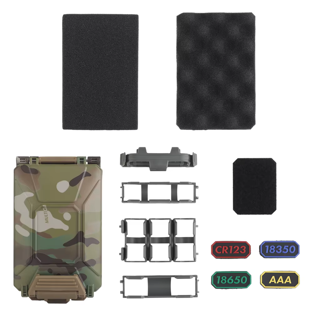 Caja de batería táctica – MOLLE impermeable