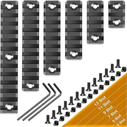 Riel Picatinny aluminio para Keymod con adaptador de montaje