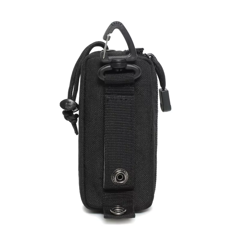 Cartera táctica EDC con cremallera monedero para llaves y accesorios