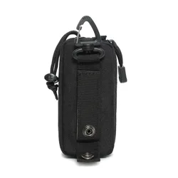 Cartera táctica EDC con cremallera monedero para llaves y accesorios