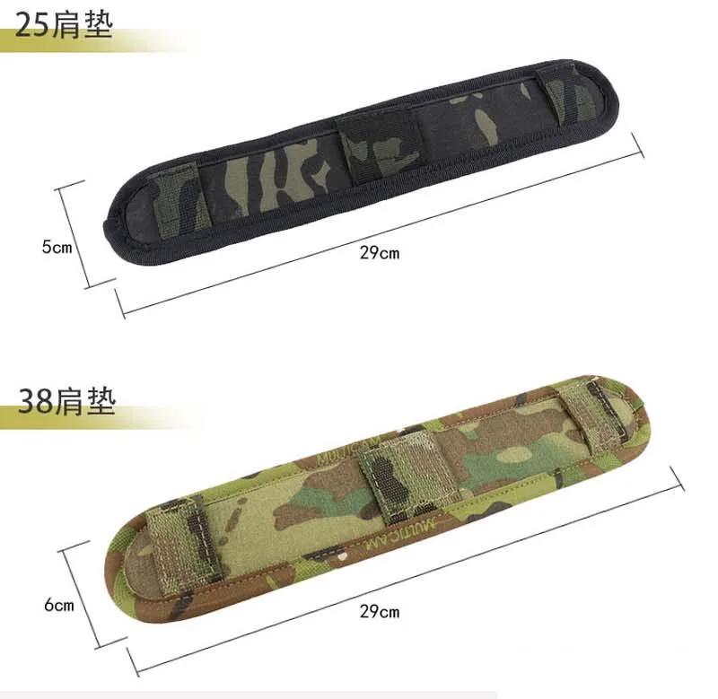 Detalle de la almohadilla compatible con correas de distintos anchos