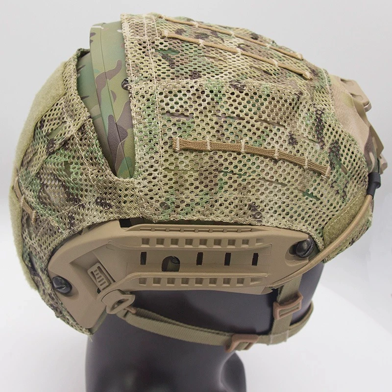 FMA cubierta de casco táctico con marco de aire camuflaje malla - imagen 3