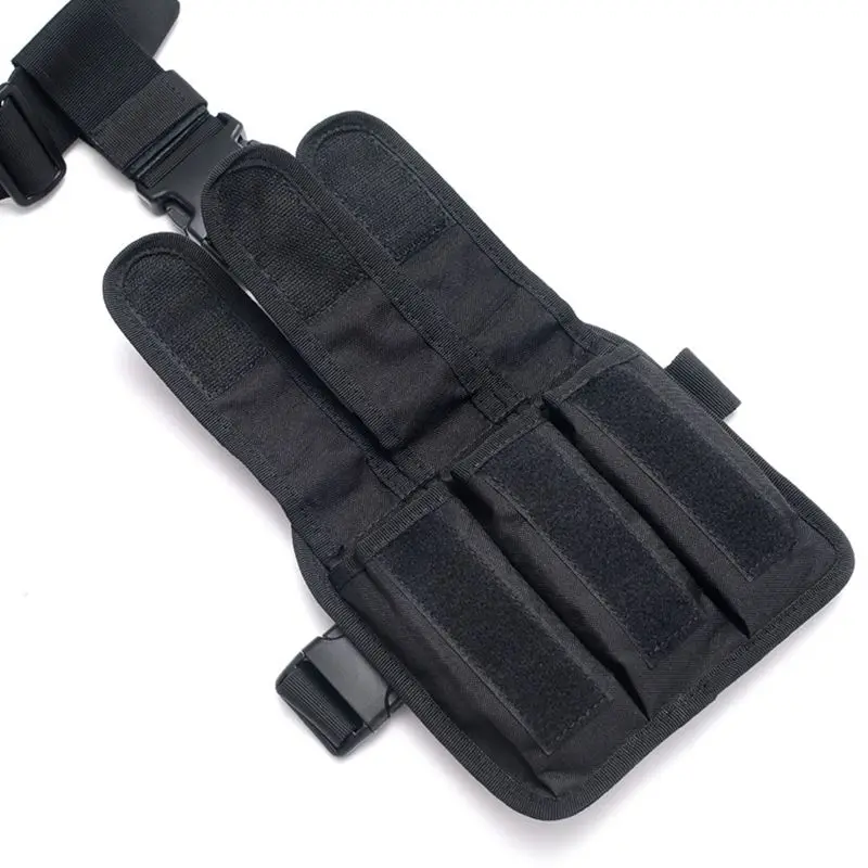 Funda táctica para pierna con cinturón y correa, caza outdoor - imagen 5