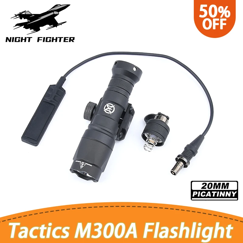 WADSN SureFire M300A linterna táctica LED Picatinny 20mm - imagen 3