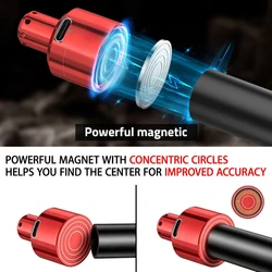 Mira láser magnética verde y roja recargable para pistola y rifle