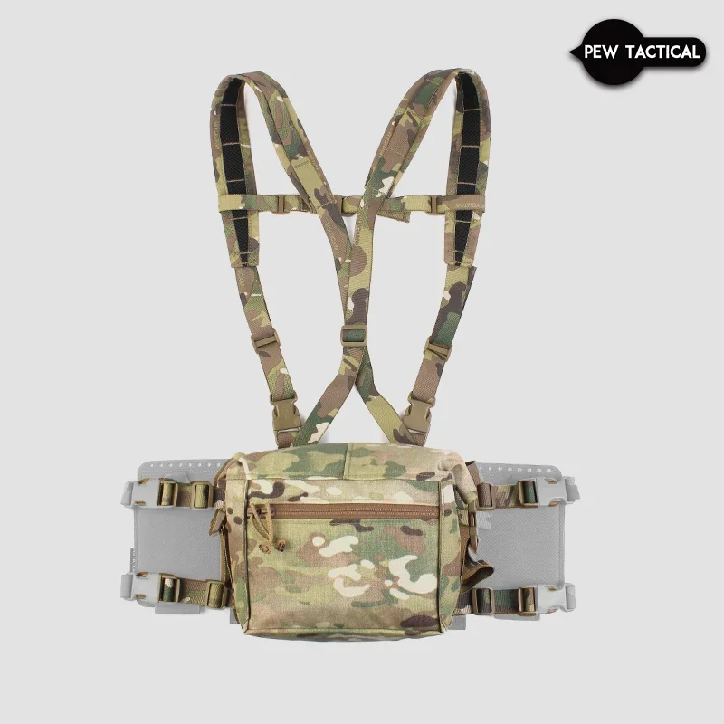 PEW Tactical kit extensión chaleco táctico MOLLE para pecho modular - imagen 2