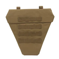 Chaleco táctico MOLLE inferior con protecciones para Airsoft