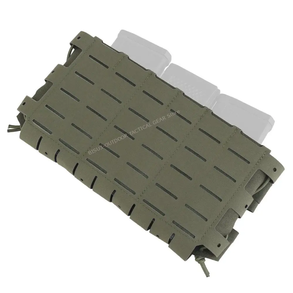 Chaleco táctico MOLLE para cargadores Airsoft con panel bilateral - imagen 5