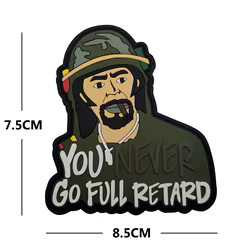 Parche PVC soldado esqueleto para chaleco táctico y ropa militar