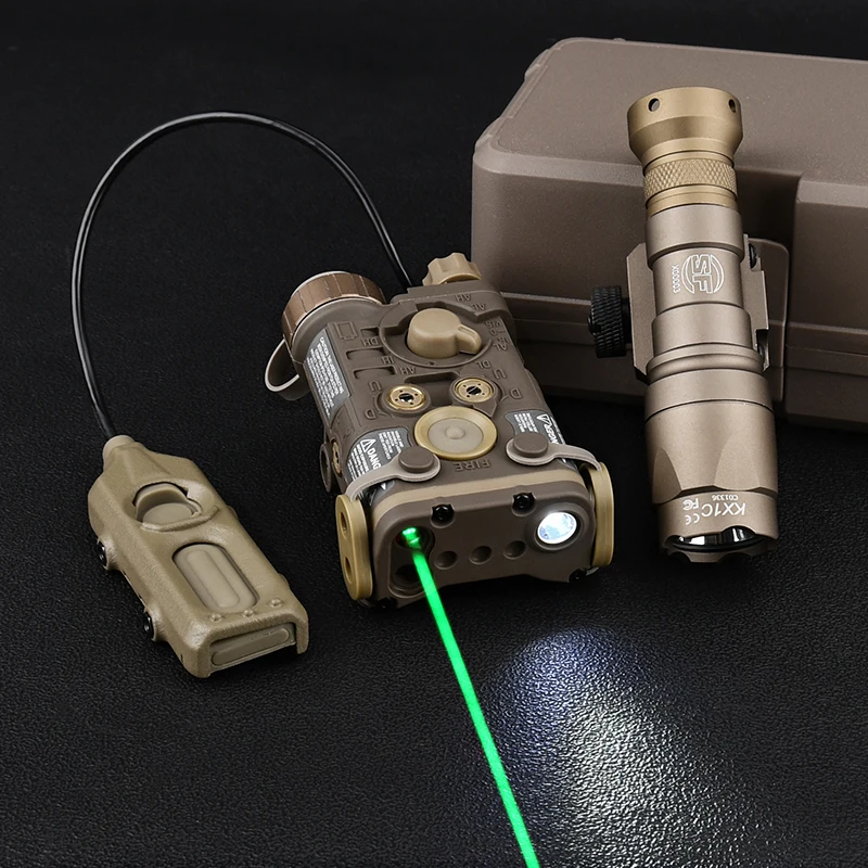 L3 NGAL láser IR verde rojo con linterna SureFire carril Picatinny - imagen 4