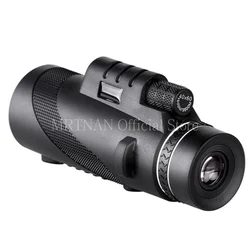 Monocular Bak4 largo alcance con trípode y clip para teléfono