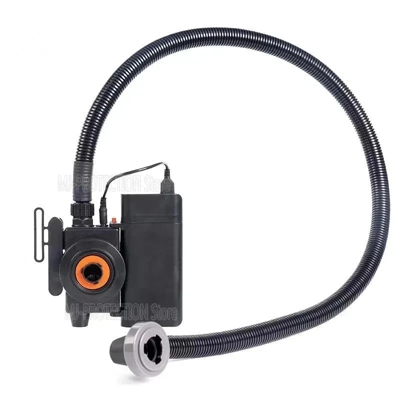 Respirador eléctrico con soplador – Mascarilla multifiltro universal
