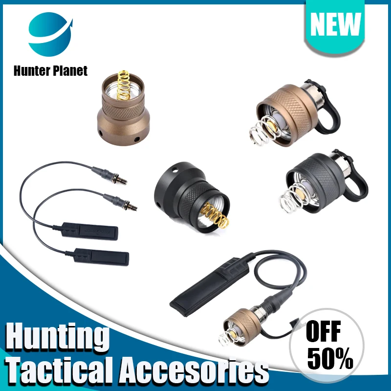 Interruptor táctico Wadsn Surefire para linternas M600 M300 PLHV2 - imagen 4