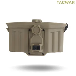 Caja batería modular Airsoft con riel arco para casco táctico