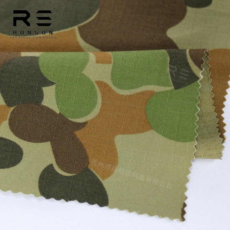 Tela ripstop camuflaje australiano NYCO para equipo táctico uniformes - imagen 2