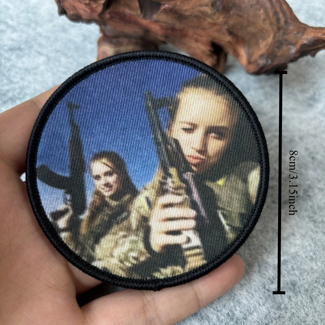 Parche táctico militar con gancho y bucle soldados para mochila - imagen 3