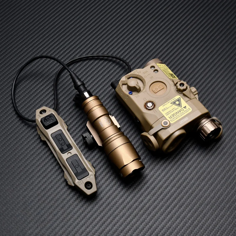 WADSN Peq15: linterna táctica M300A con control dual y láser - imagen 4