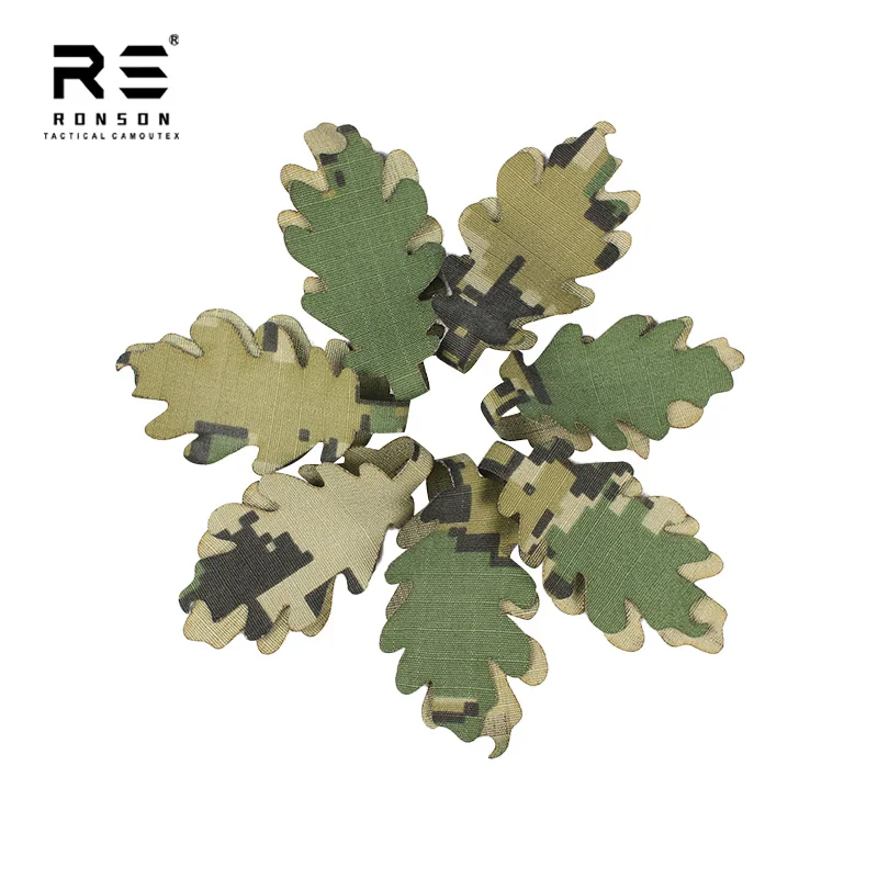 US4CES casco táctico camuflaje 3D marino con scrim NIR