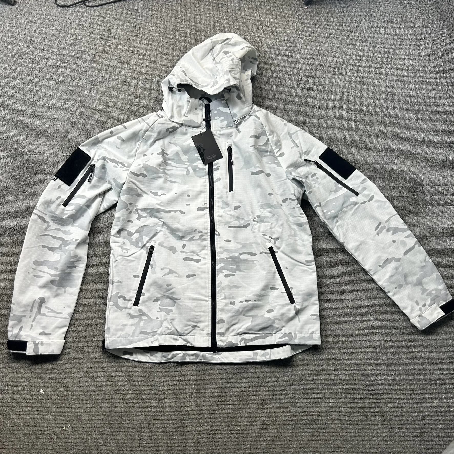 Chaqueta táctica MCAP camuflaje nieve polialgodón ligera - imagen 4