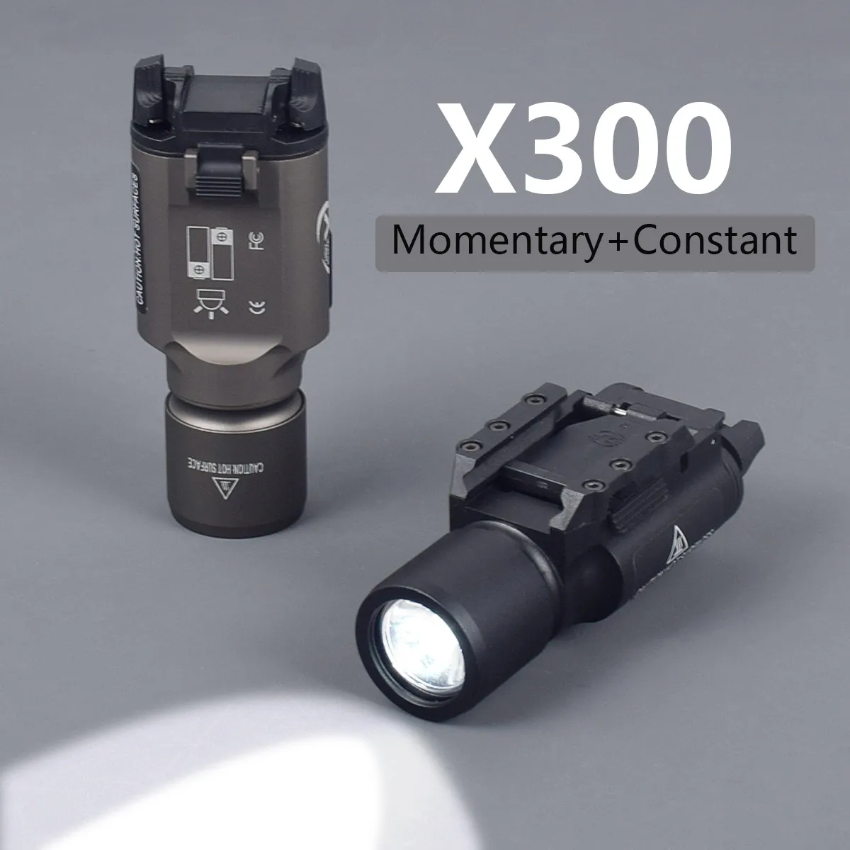 Linterna Surefire X300 Ultra con Láser para Armas de Fuego