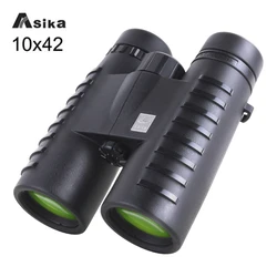 Asika 10X42 HD BAK4 Binoculares senderismo naturaleza