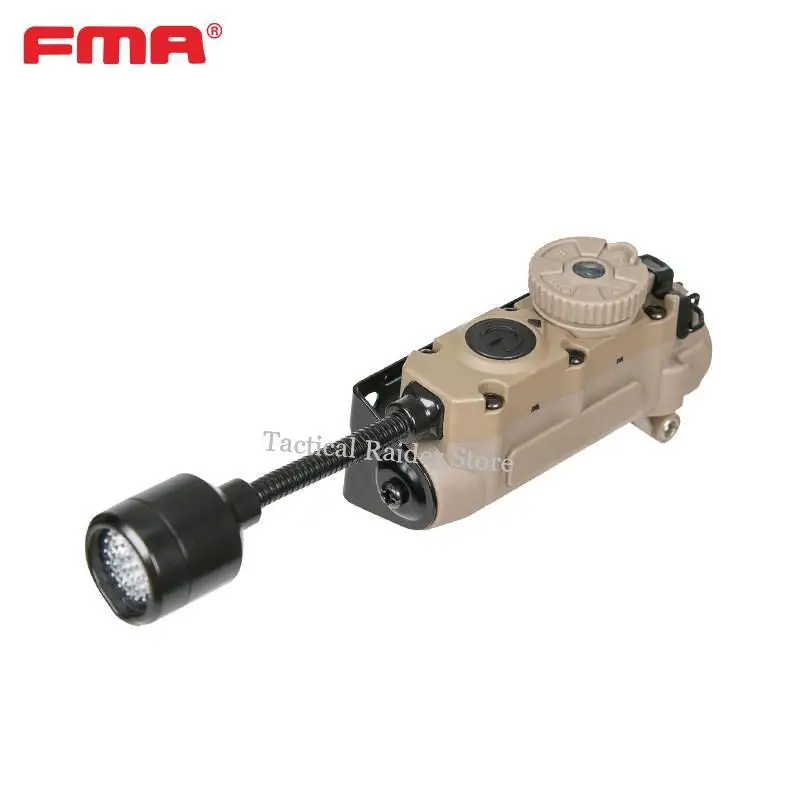 FMA Faro táctico IR tricolor con señal de destello