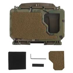 Bolsa táctica MOLLE para teléfono móvil, portaplacas y caza y paintball