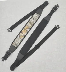 Eslinga de rifle ajustable con neopreno táctico ancho