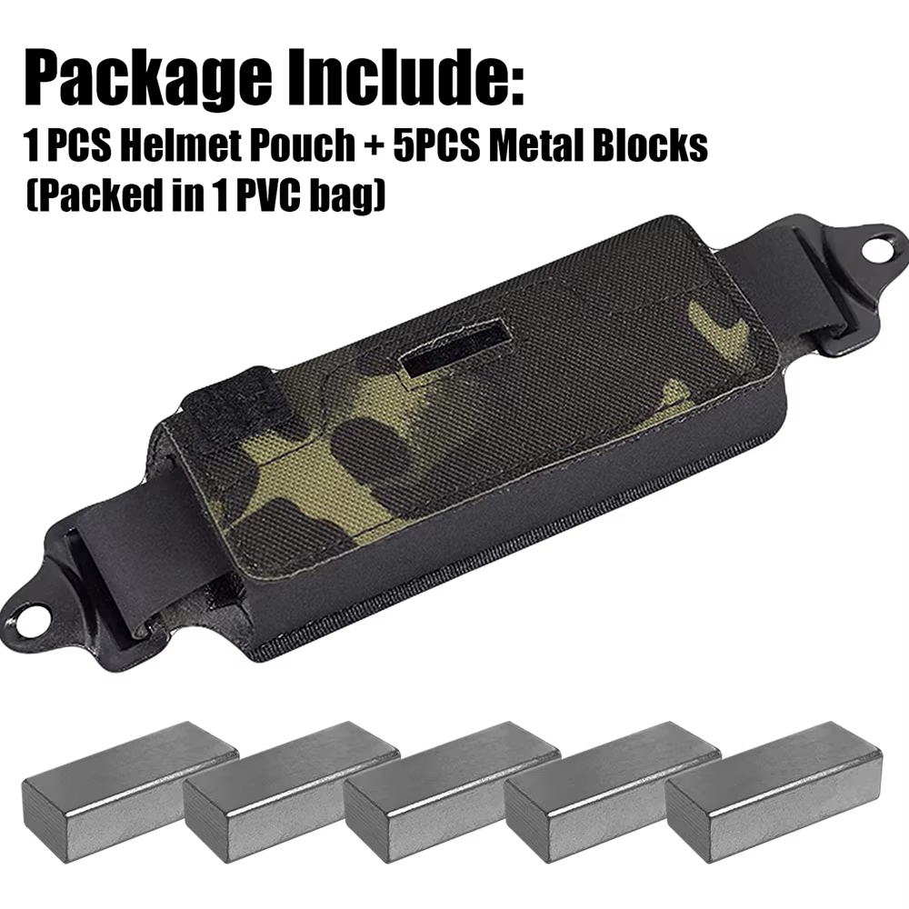 Bolsa contrapeso NVG para casco táctico - Accesorios Airsoft - imagen 4