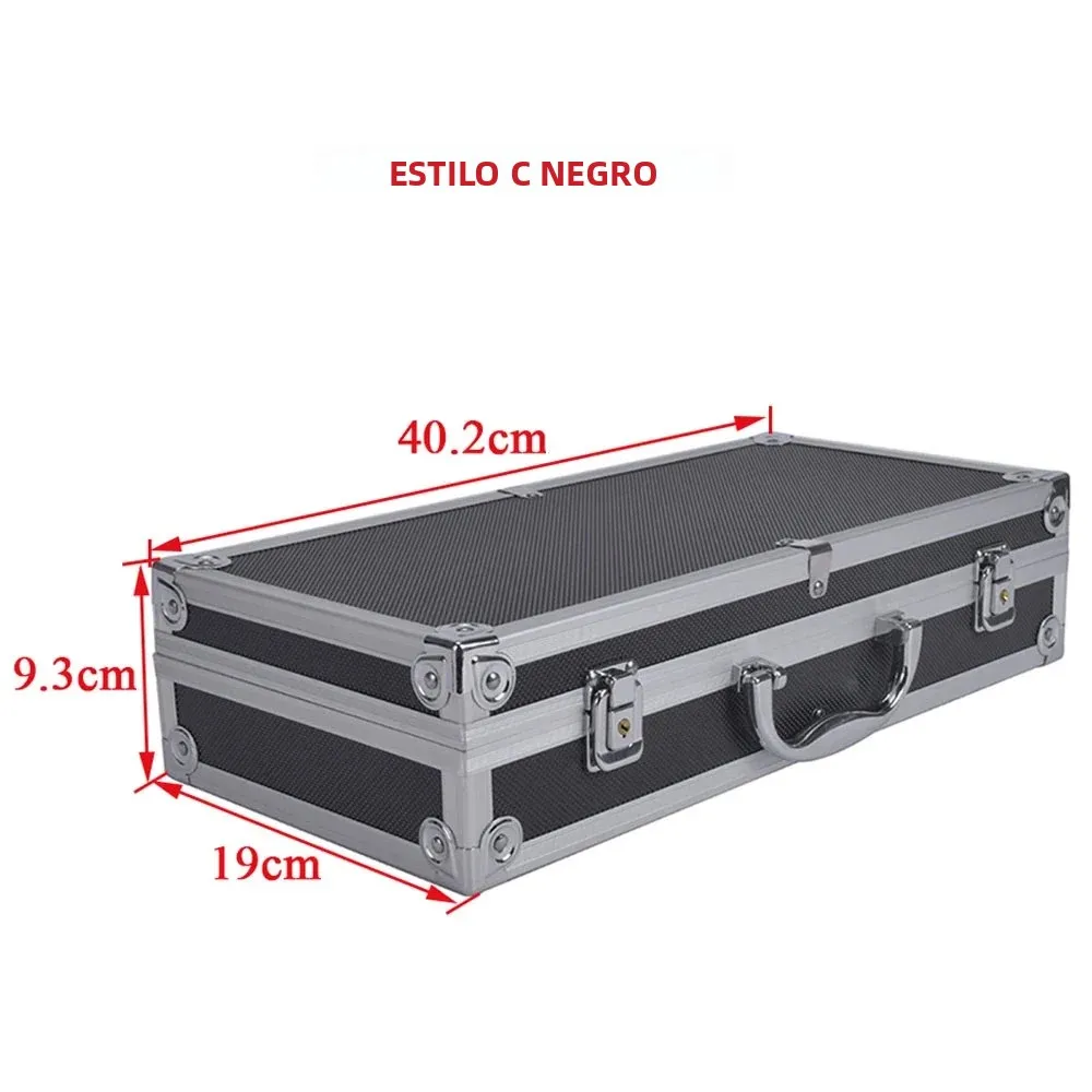 Estuche táctico rígido aluminio para pistola IPSC con espuma acolchada - imagen 2