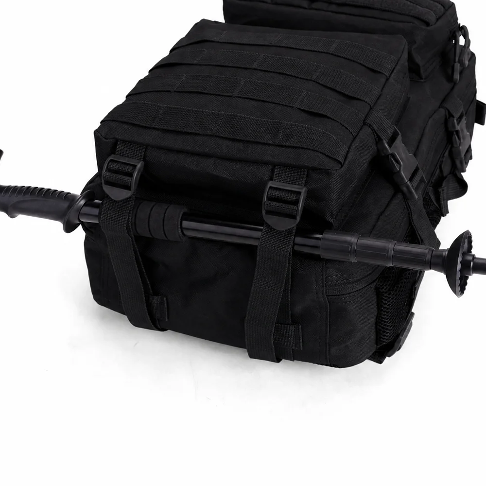 Mochila táctica lista para accesorios y organización