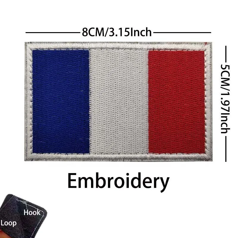 Parche táctico bordado bandera Europa – Insignia para coser o planchar - imagen 4