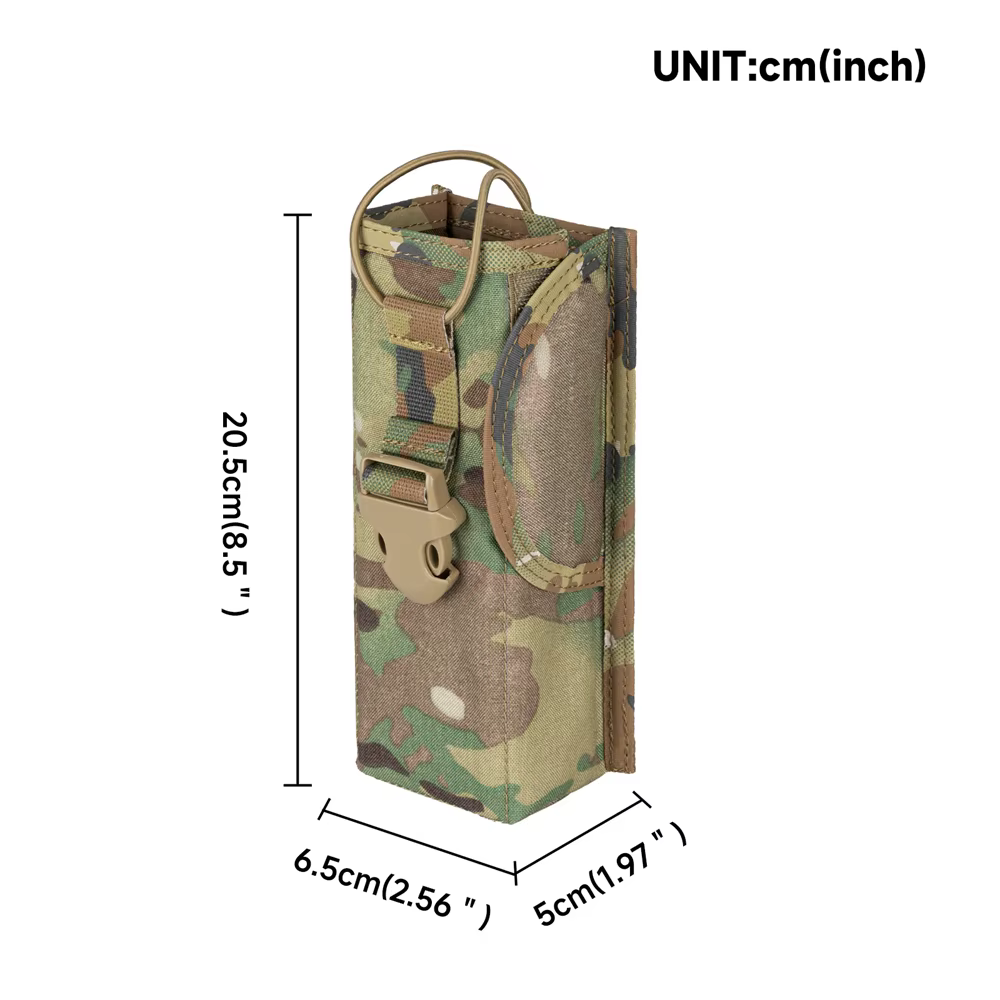 Bolsa táctica Molle con sistema de enganche modular
