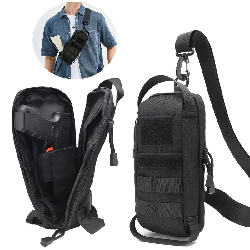 Funda táctica IWB para pistola – Compatible Molle G17 G19 - imagen 3