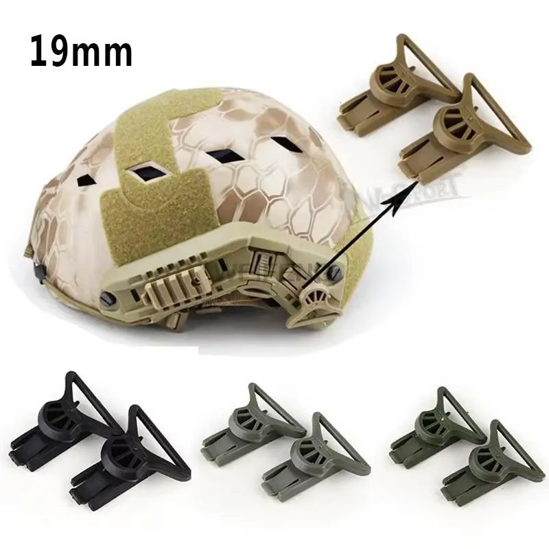 Adaptador riel NVG para casco táctico – Montura giratoria - imagen 3