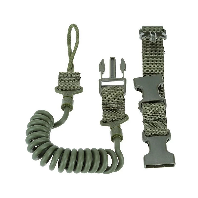 Cordón elástico táctico antipérdida para llaves, linterna y mochila - imagen 3