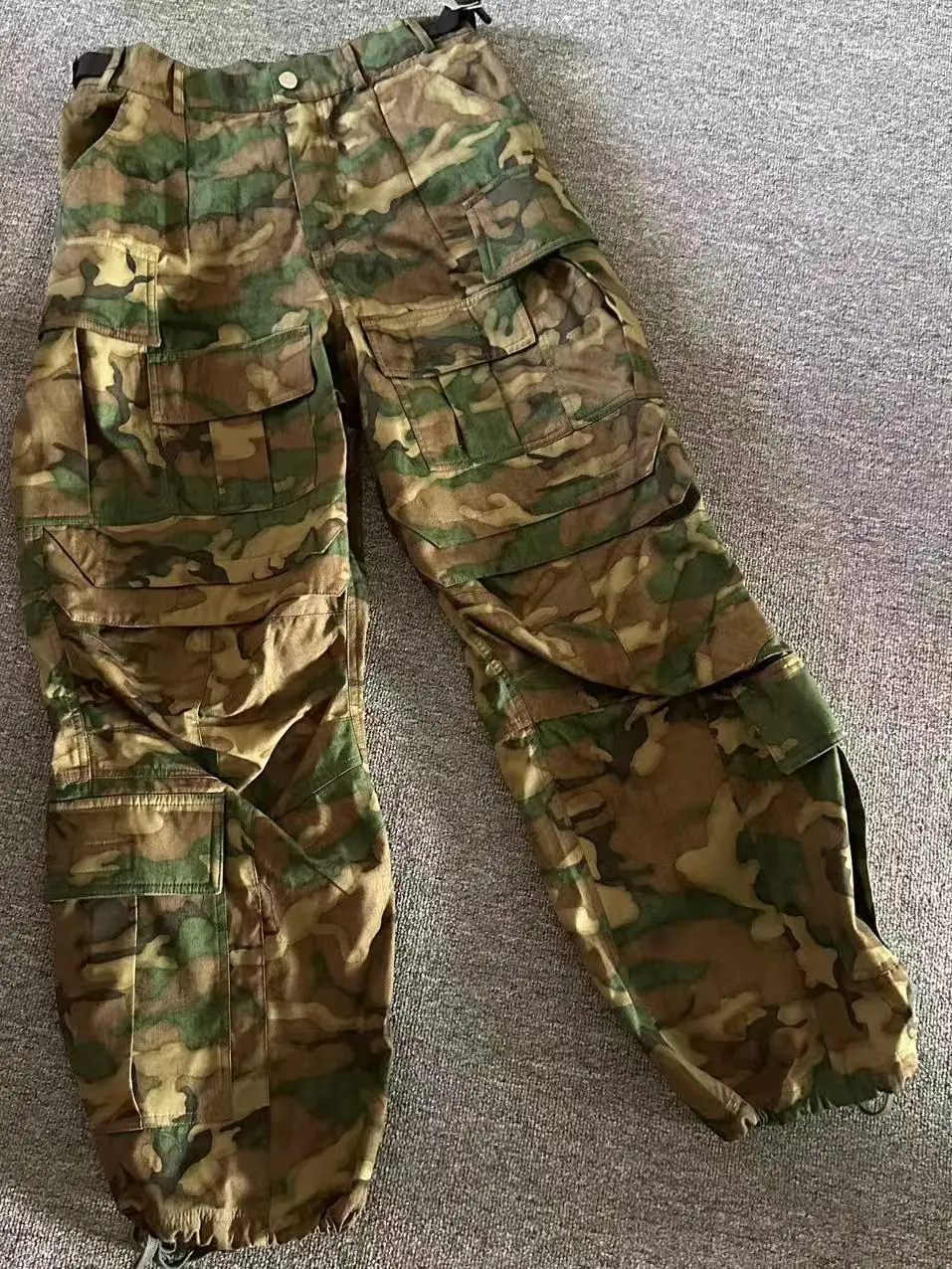 Pantalón táctico de camuflaje con bolsillos múltiples para hombre - imagen 2