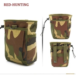 Bolsa táctica MOLLE con cordón para cargadores y riñonera práctica