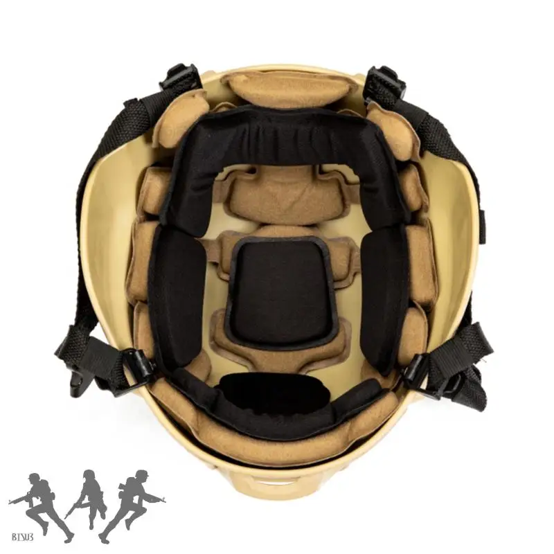 MT Almohadillas tácticas viscoelásticas de recambio para casco - imagen 4