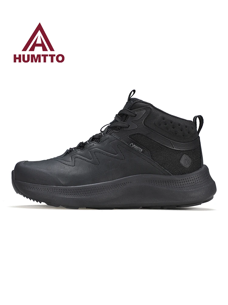 HUMTTO Botas de senderismo trekking piel vaca hombre transpirables - imagen 4