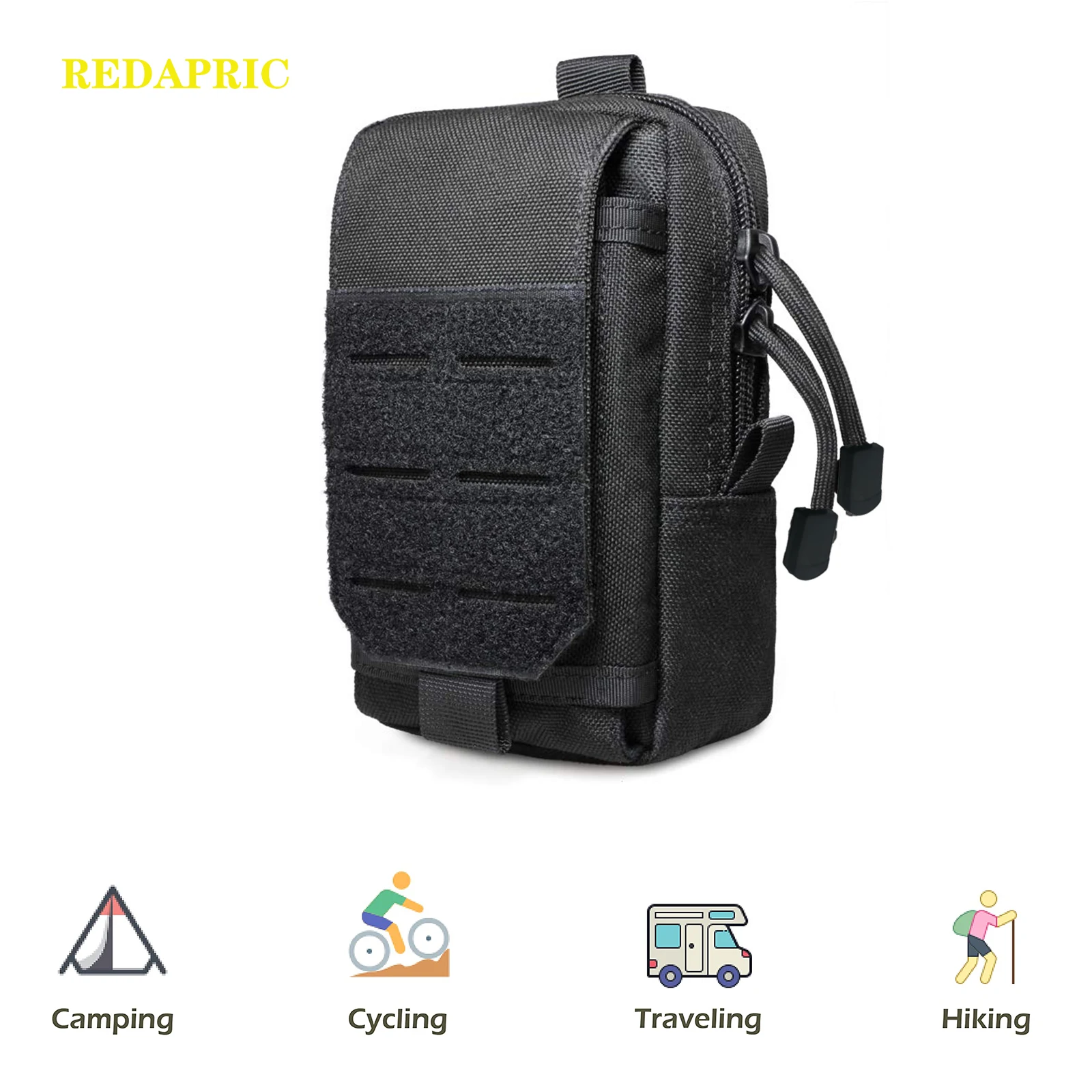Bolsa táctica MOLLE para exteriores: riñonera EDC y funda móvil - imagen 2