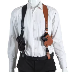Funda de hombro táctica para pistola con porta cargadores
