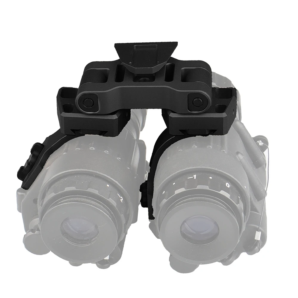 Adaptador NVG para casco con puente PVS-14 y soporte gafas - imagen 2
